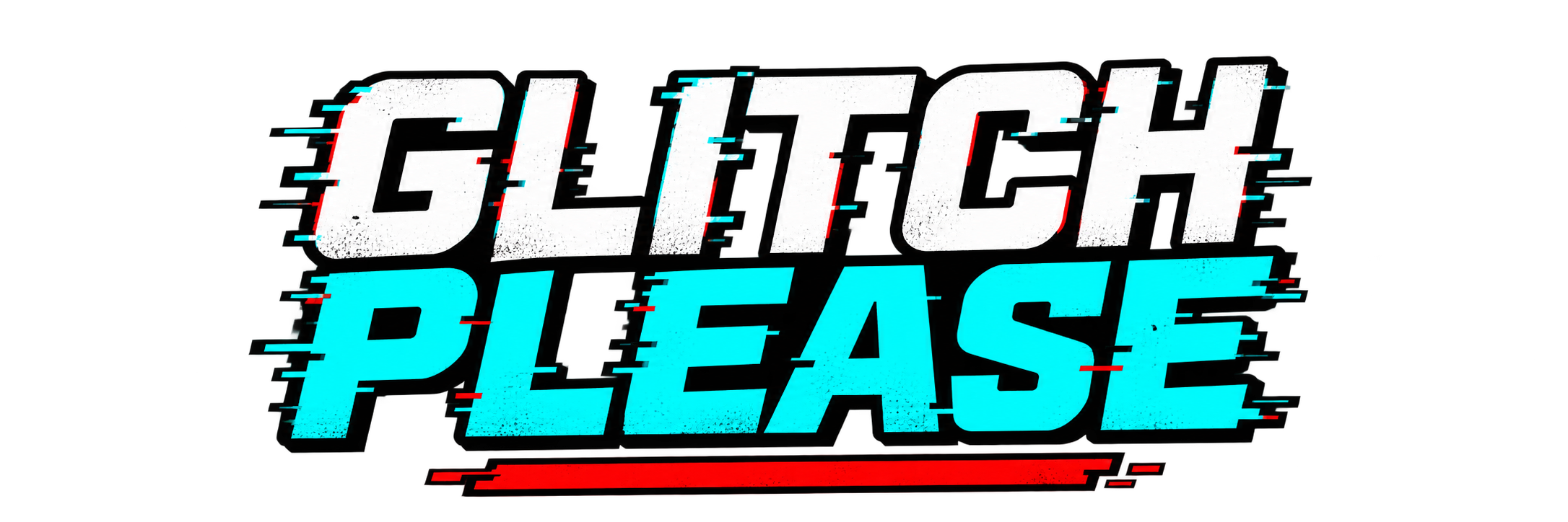 Glitch Please Logo