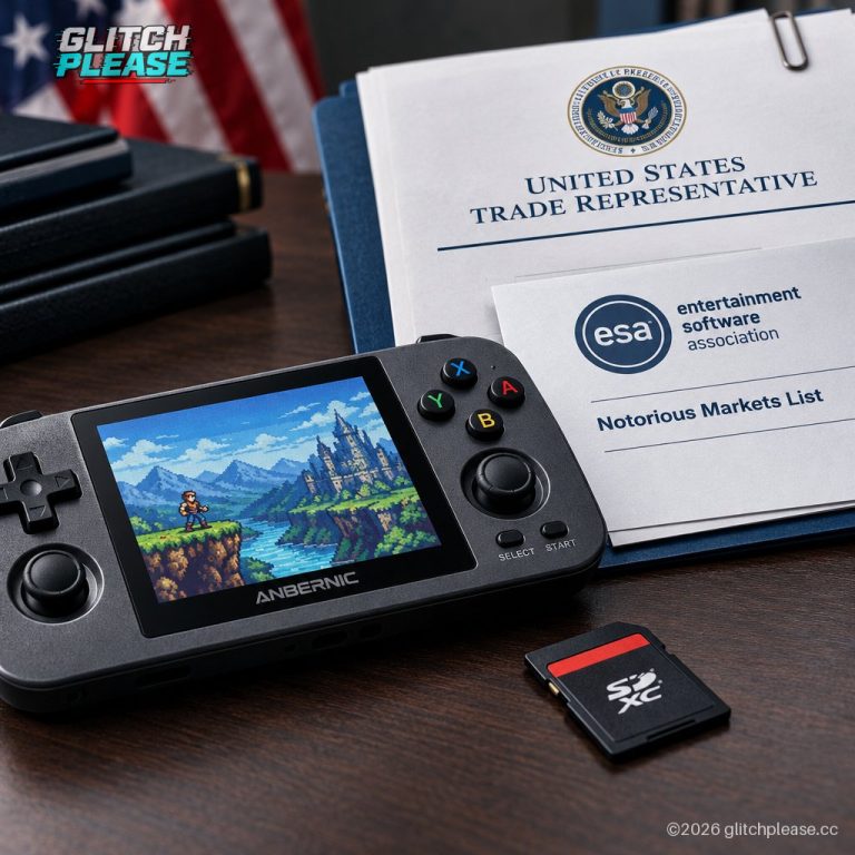 ESA Targets Anbernic Handhelds Over ROM-Filled SD Cards