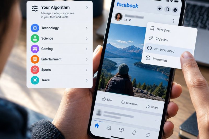 Facebook’s New AI Feed Controls Let You Tell the Algorithm What to Quit Showing