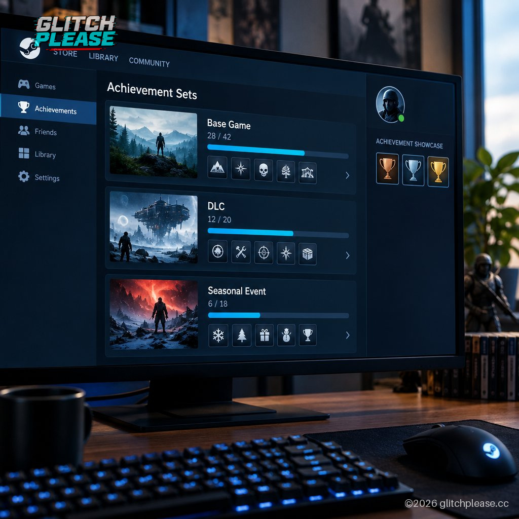 Steam achievement sets