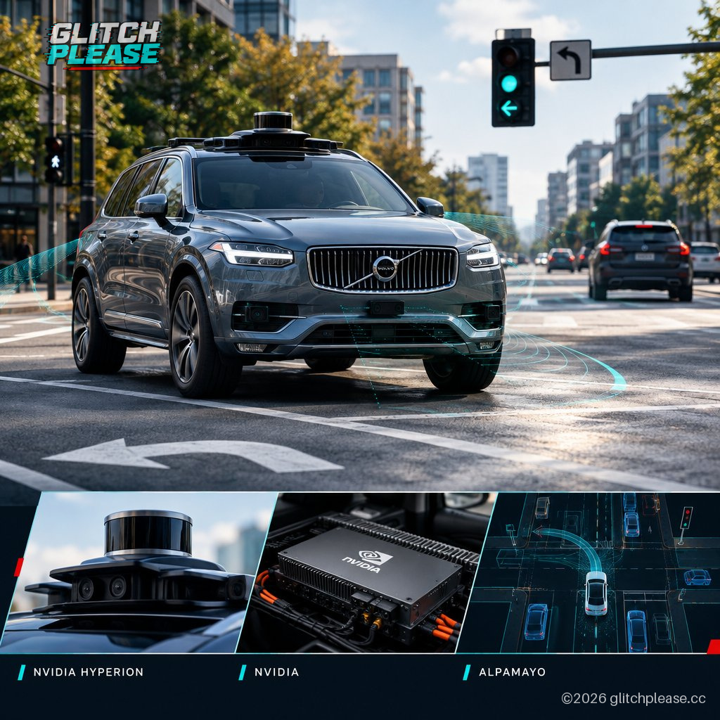 Volvo's planned hands-free, point-to-point driving system